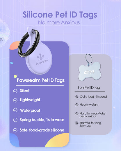 Pawsrealm Dog ID Tags